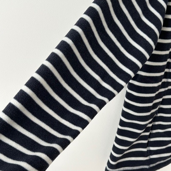 LL Bean Striped Fleece Jacket - Picture 8 of 16